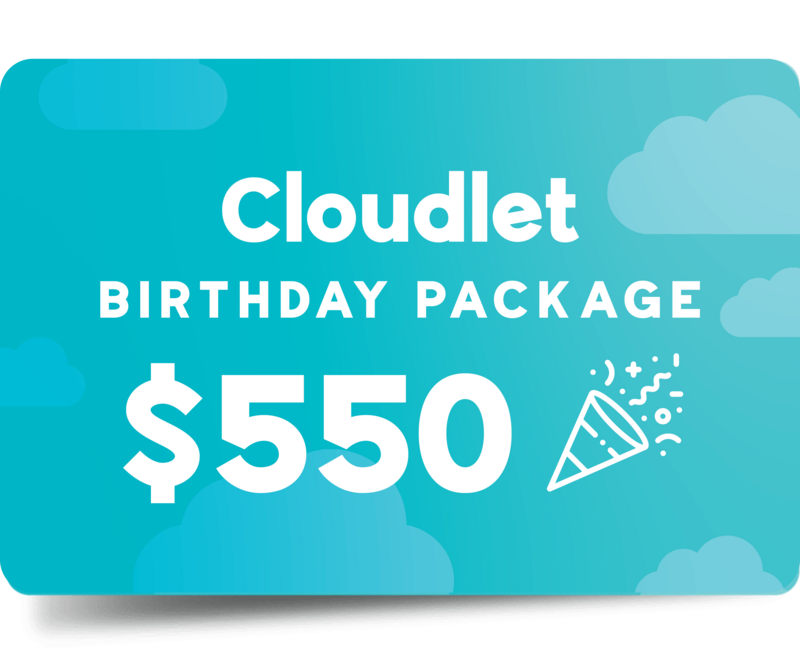 Cloudlet Birthday Package 