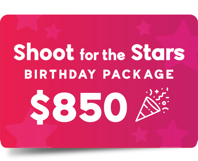 Shoot for the Stars Party Package